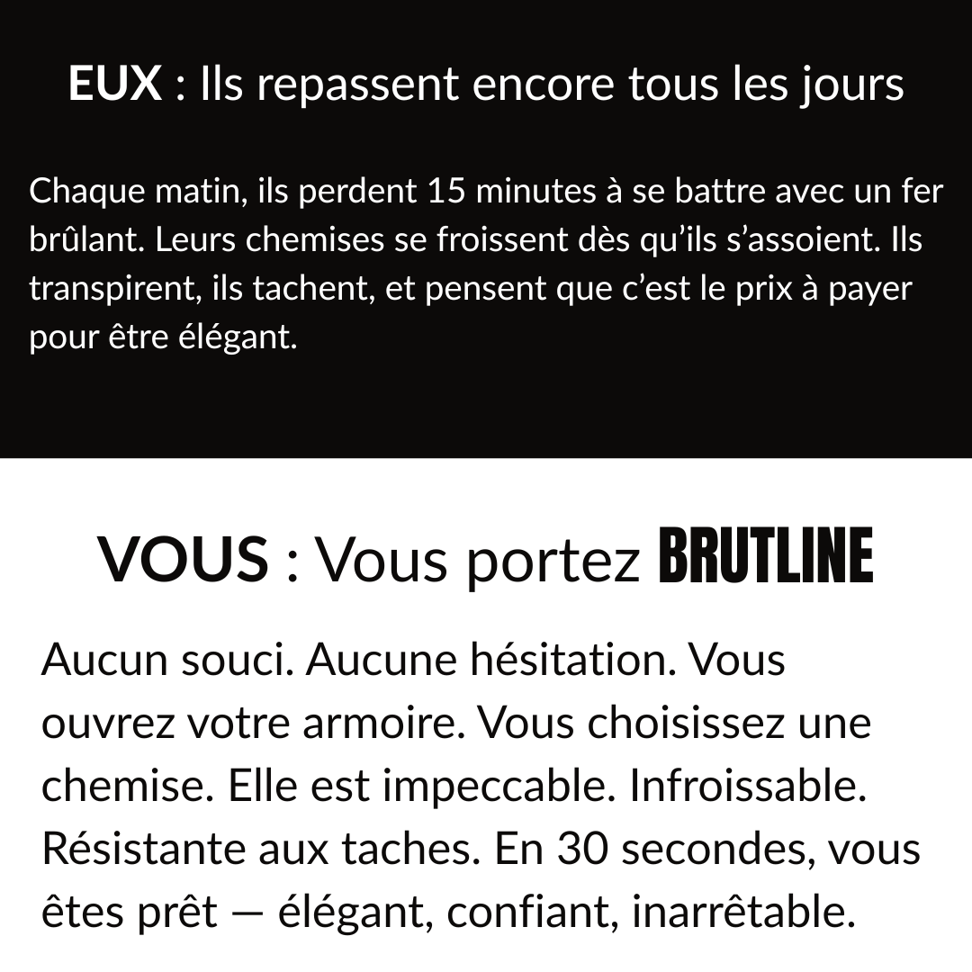 Chemise Infroissable