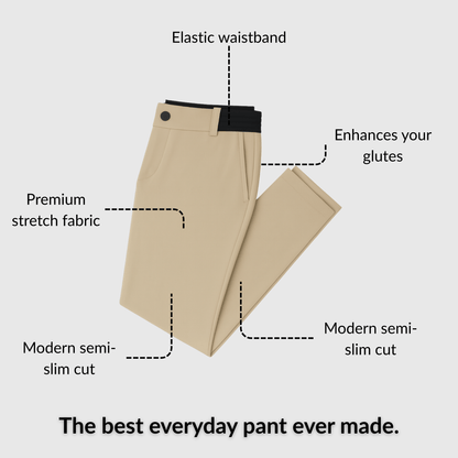 Pantalon Stretch Confort